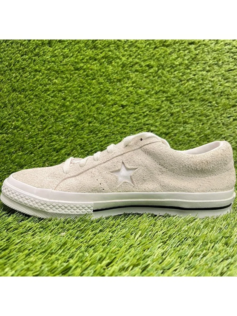 Converse One Star Low Vintage Womens Size 9 Mens 7 Cream Athletic Shoes Sneakers